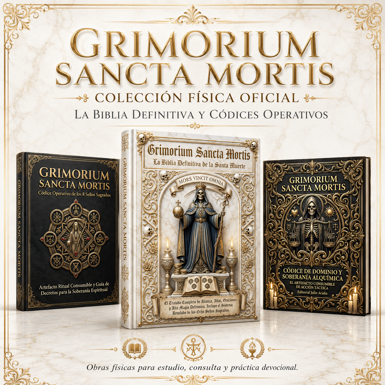 GRIMORIUM SANCTA MORTIS — Colección Física Oficial