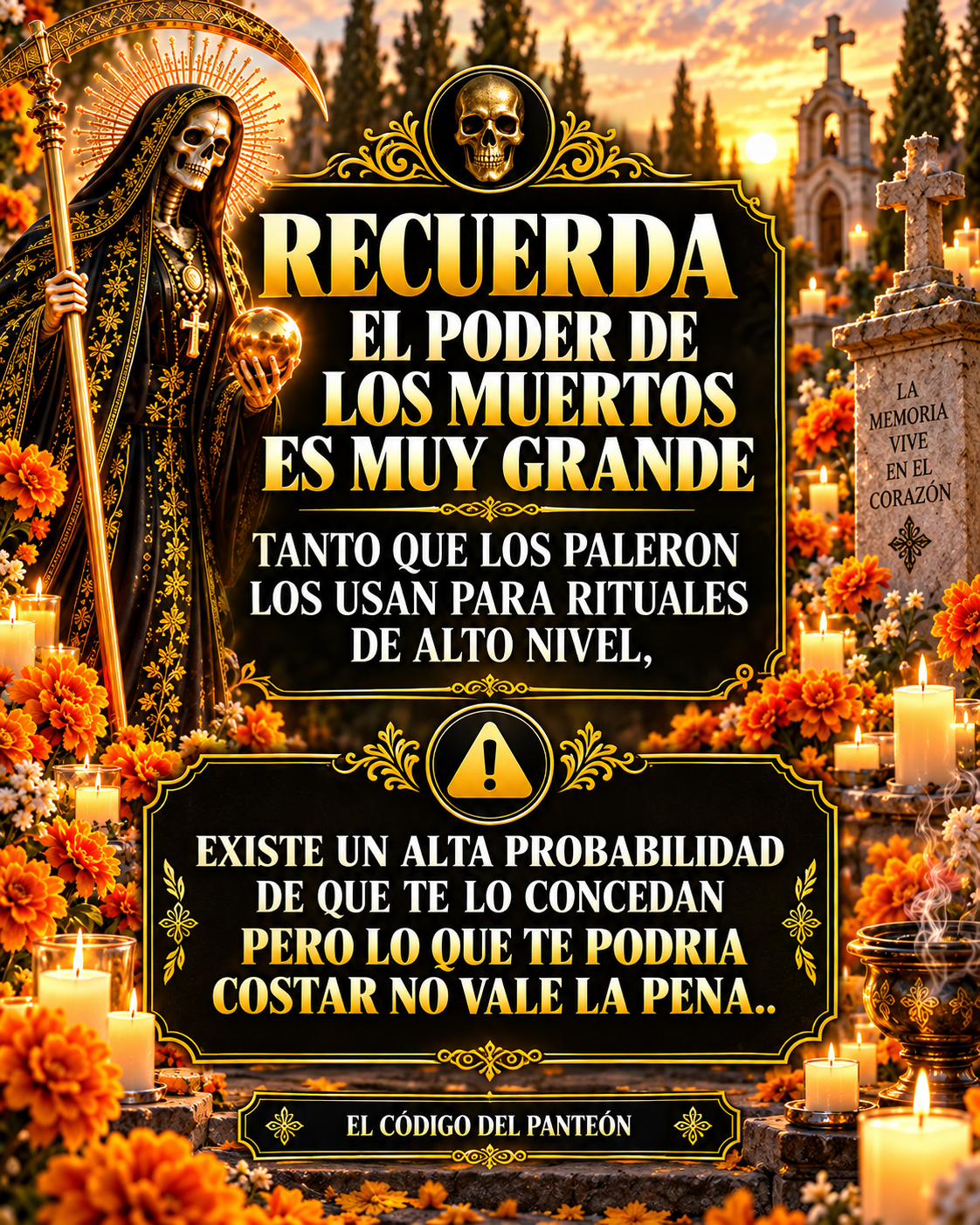 El Código del Panteón — Cómo Pedir Favores a los Muertos-Guía práctica