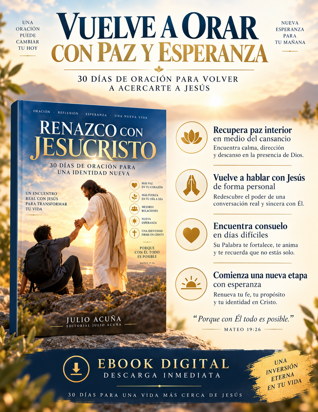 RENAZCO CON JESUCRISTO