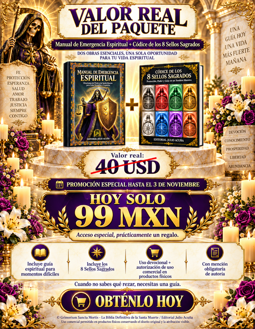 Cuando No Sabes Qué Rezar — Guía de la Santa Muerte para Momentos Difíciles