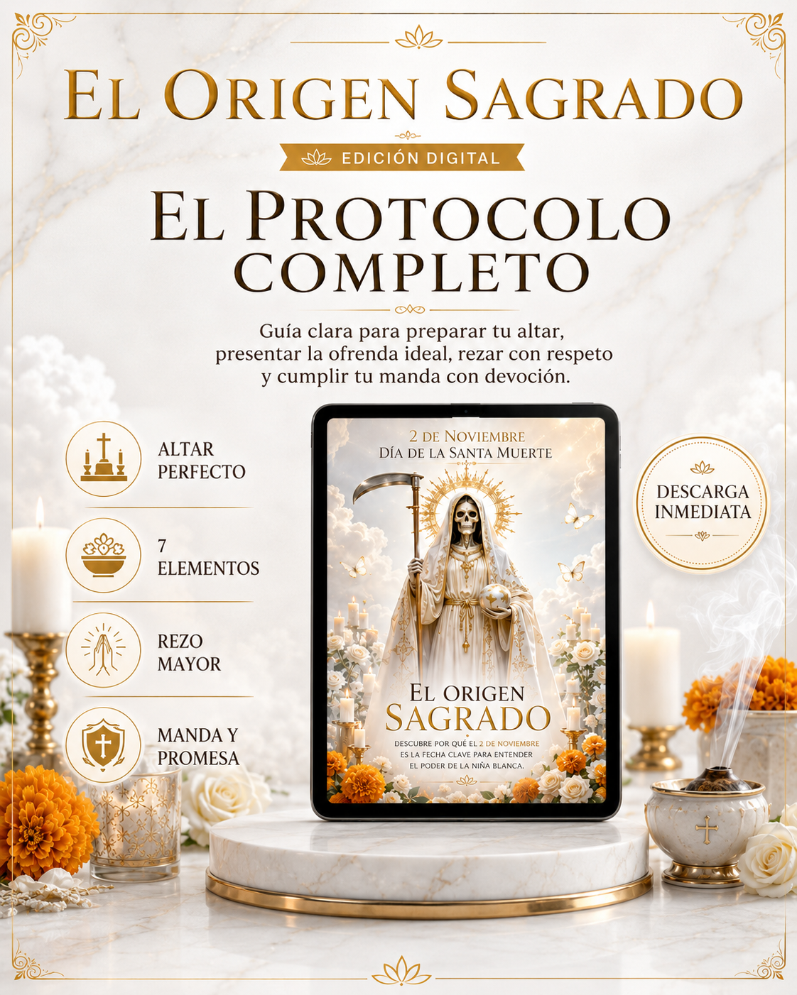 2 de Noviembre día de la Santa Muerte: El Origen Sagrado: Descubre por qué el 2 de Noviembre es la Fecha Clave para Entender el Poder de la Niña Blanca.