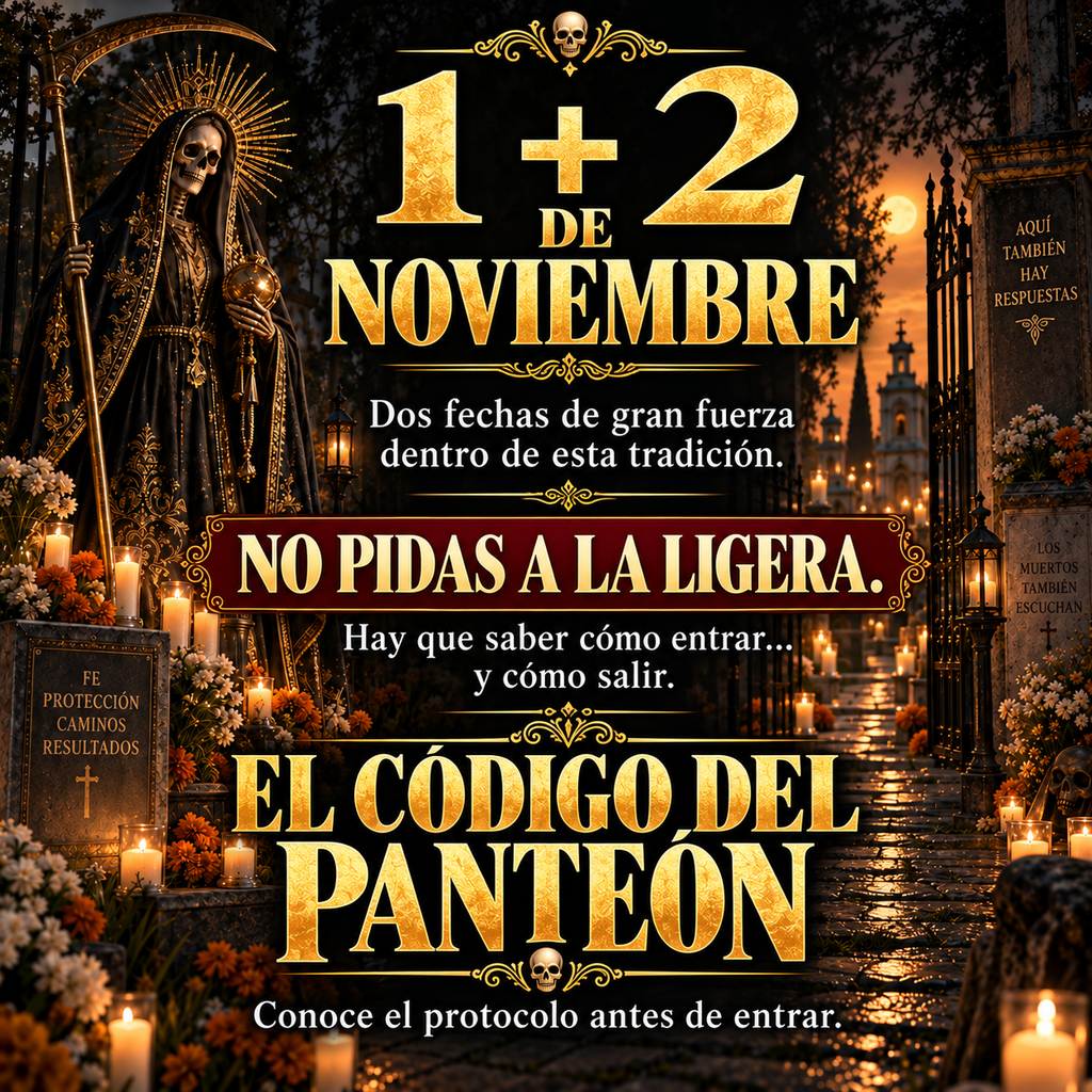 ¿SABÍAS QUE SE LE PUEDE PEDIR A LOS MUERTOS DEL PANTEÓN?