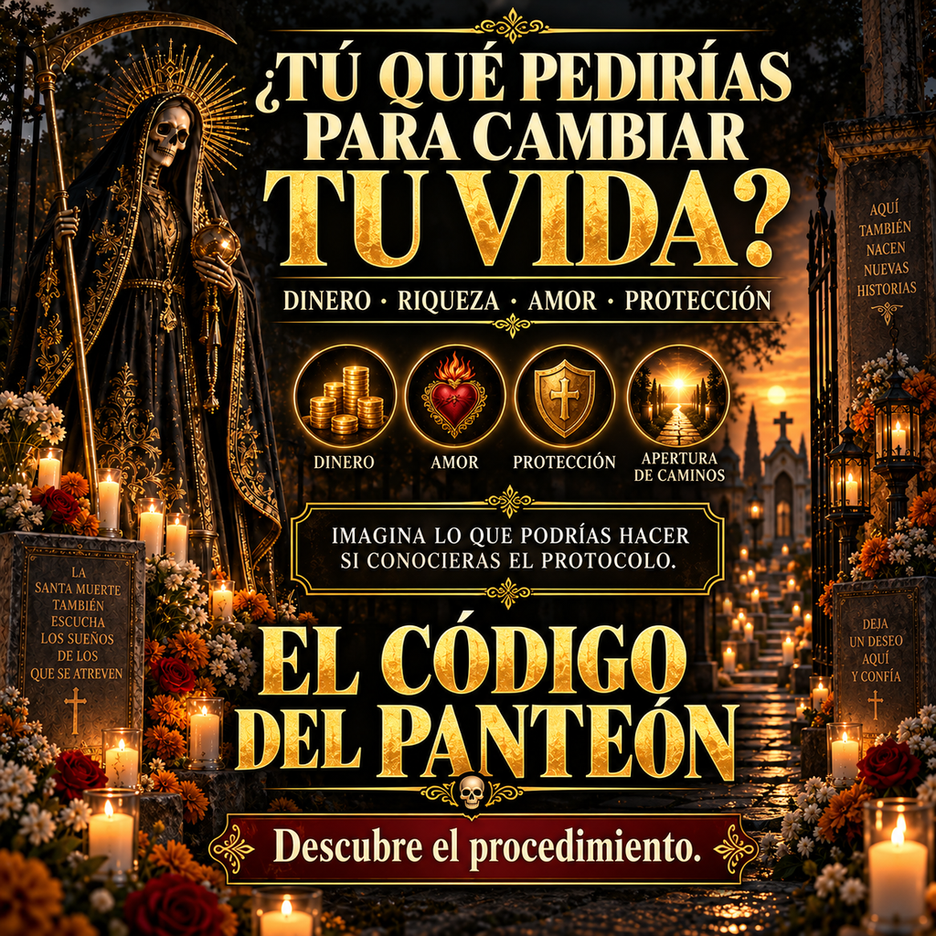 ¿SABÍAS QUE SE LE PUEDE PEDIR A LOS MUERTOS DEL PANTEÓN?