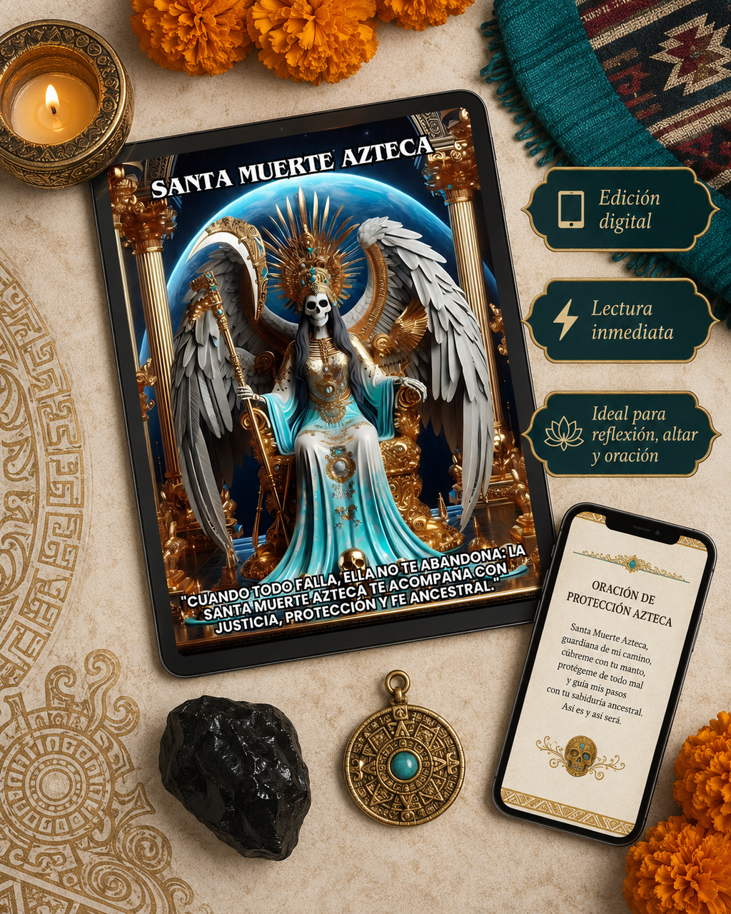 Santa Muerte Azteca: "Cuando todo falla, Ella no te abandona