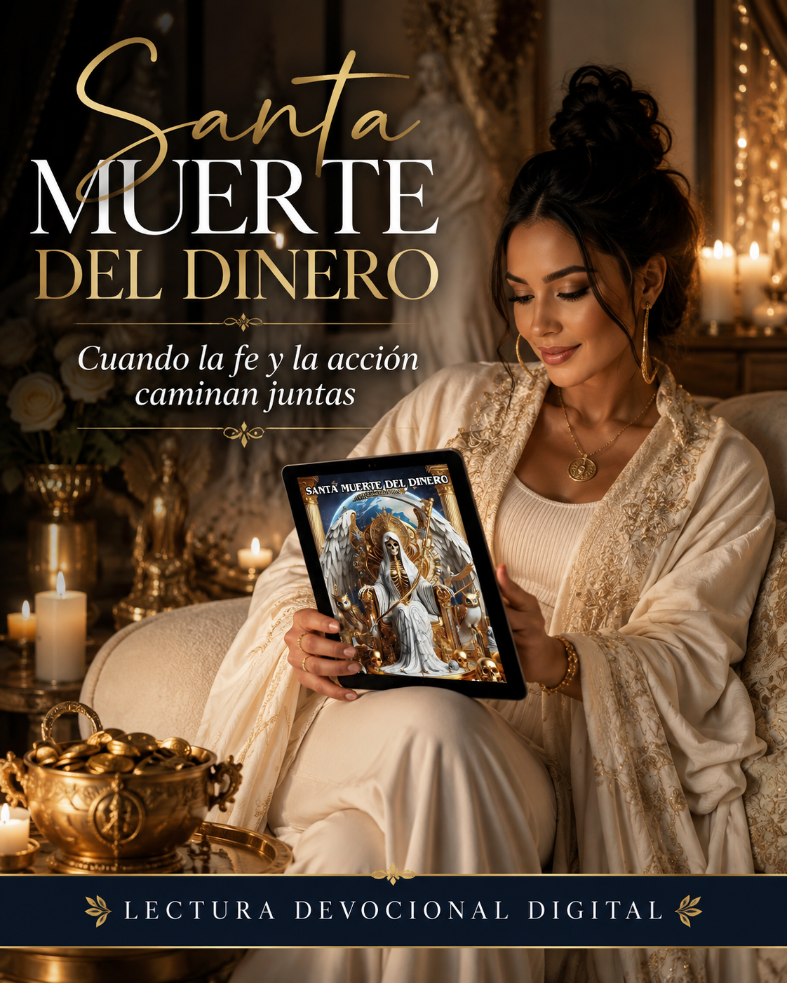 Santa Muerte del Dinero: Fe que Atrae Abundancia: Oraciones, Reflexiones y Caminos Espirituales hacia la Prosperidad