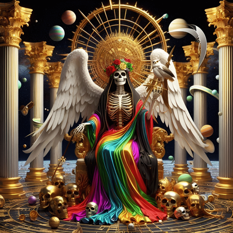 Santa Muerte de las 7 potencias