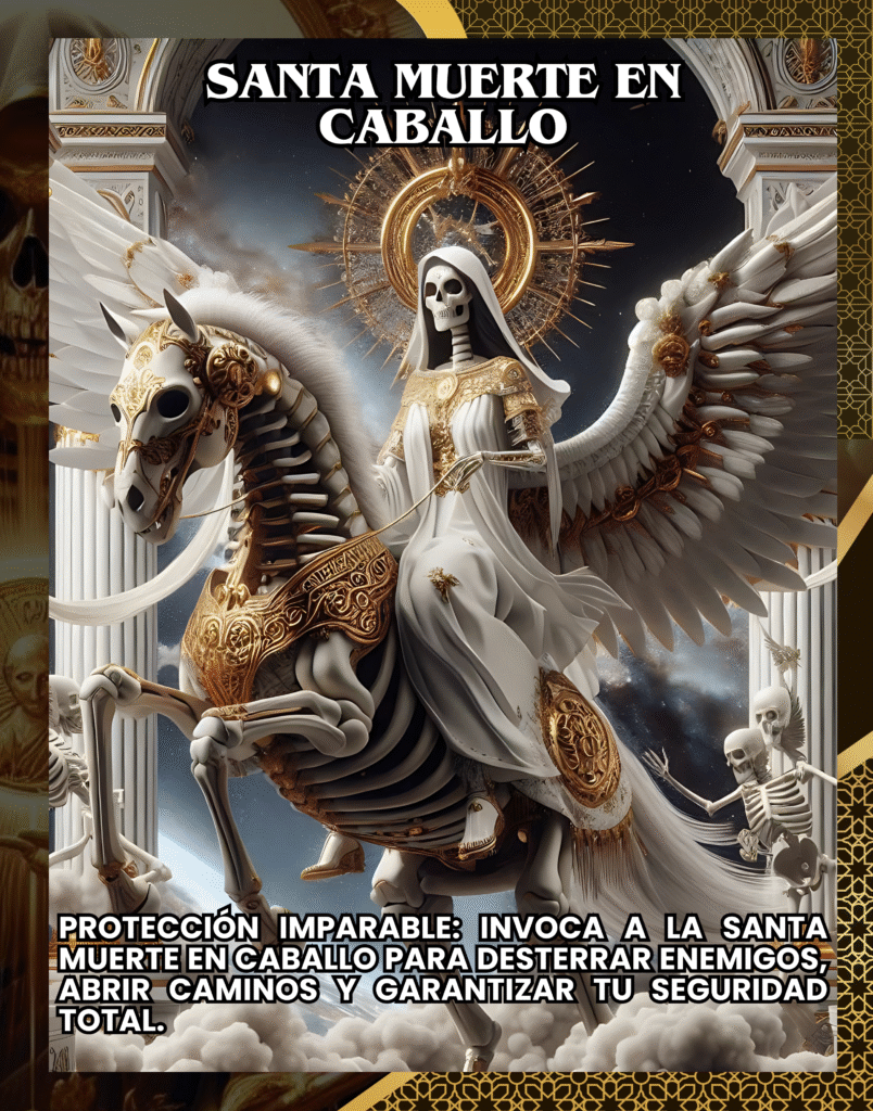 Santa Muerte en Caballo