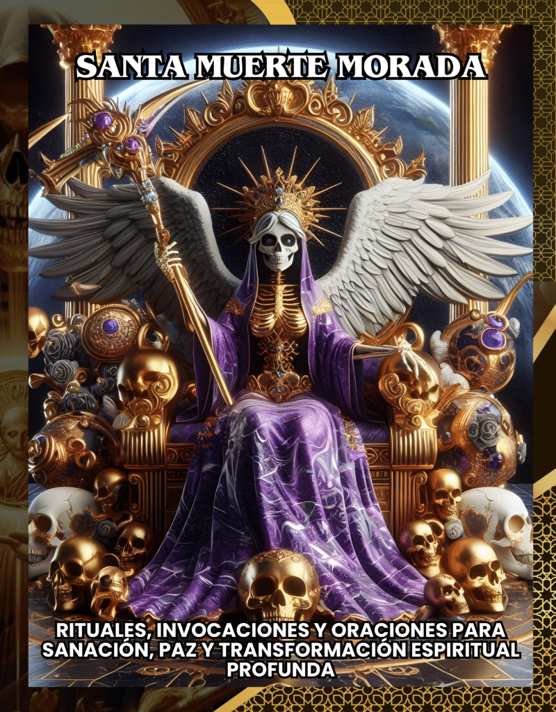 Santa Muerte Morada
