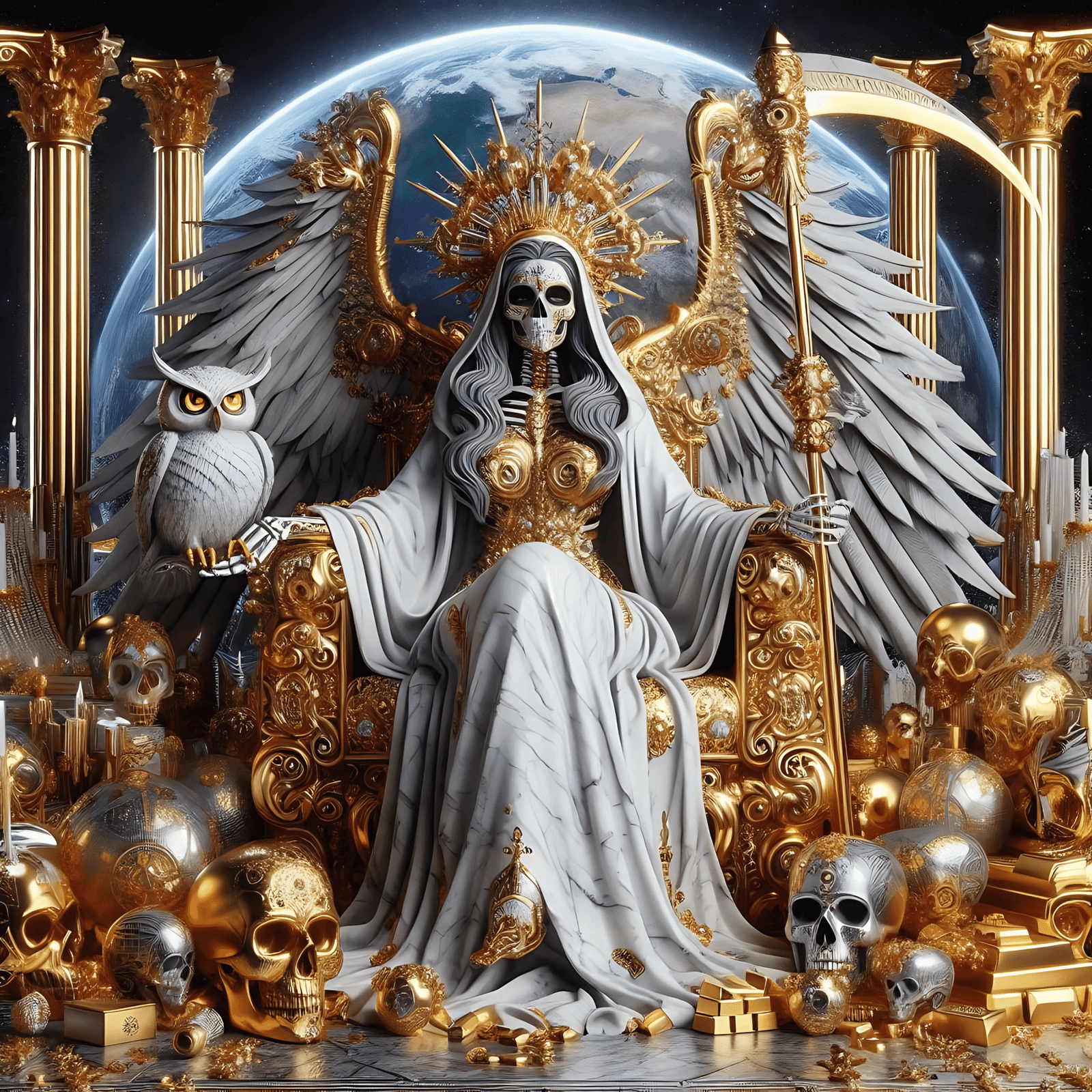 santa muerte del dinero