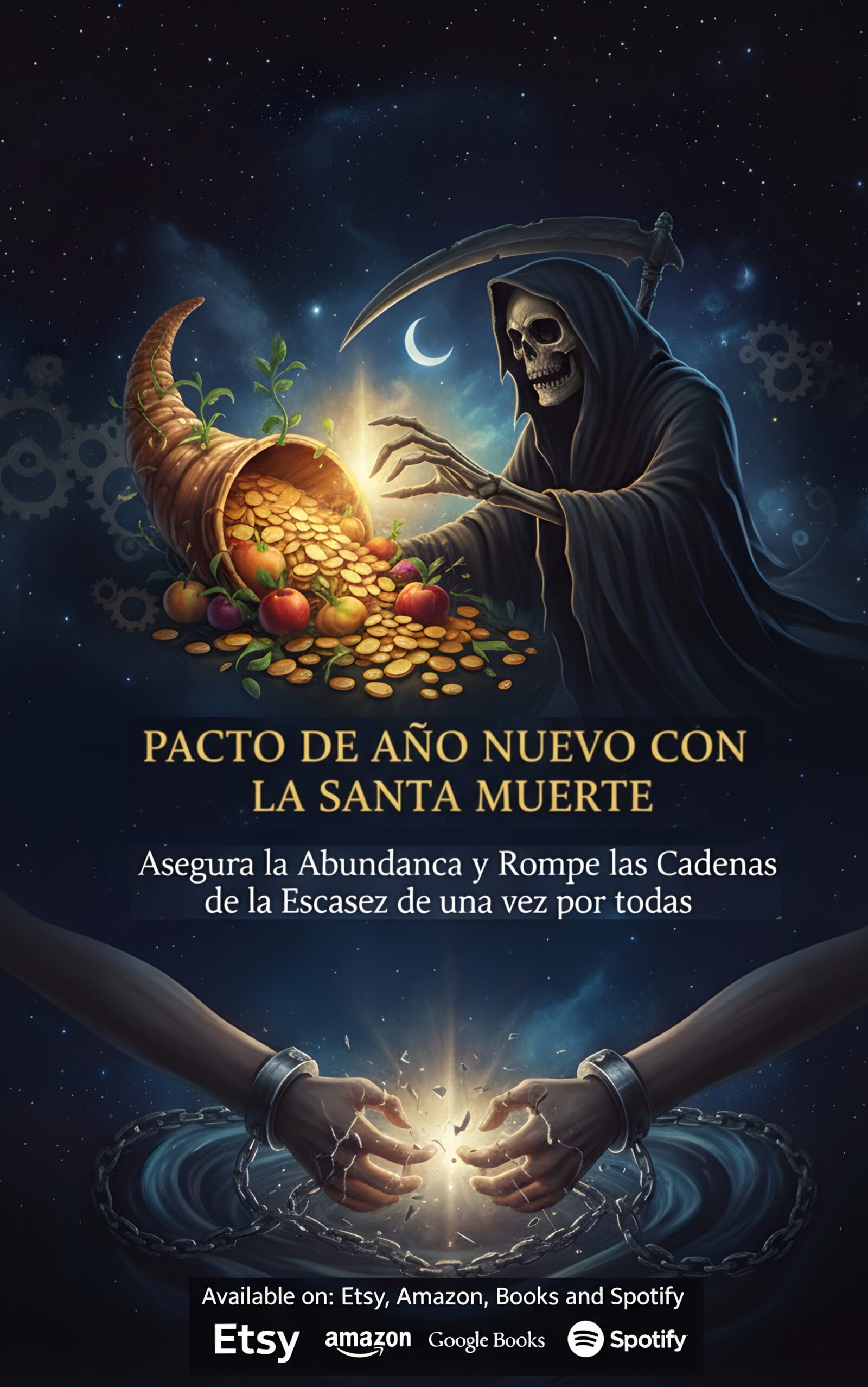Ebook: Pacto de Año Nuevo con la Santa Muerte: Asegura la Abundancia y Rompe las Cadenas de la Escasez de una vez por todas. + Regalo