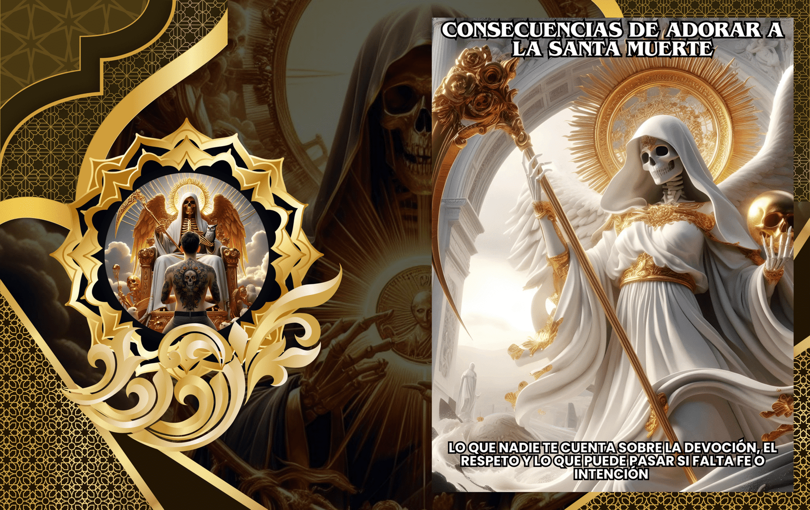 Ebook:Consecuencias de adorar a la Santa Muerte: Lo que Nadie Te Cuenta sobre la Devoción, el Respeto y lo que Puede Pasar si Falta Fe o Intención - Imagen 3