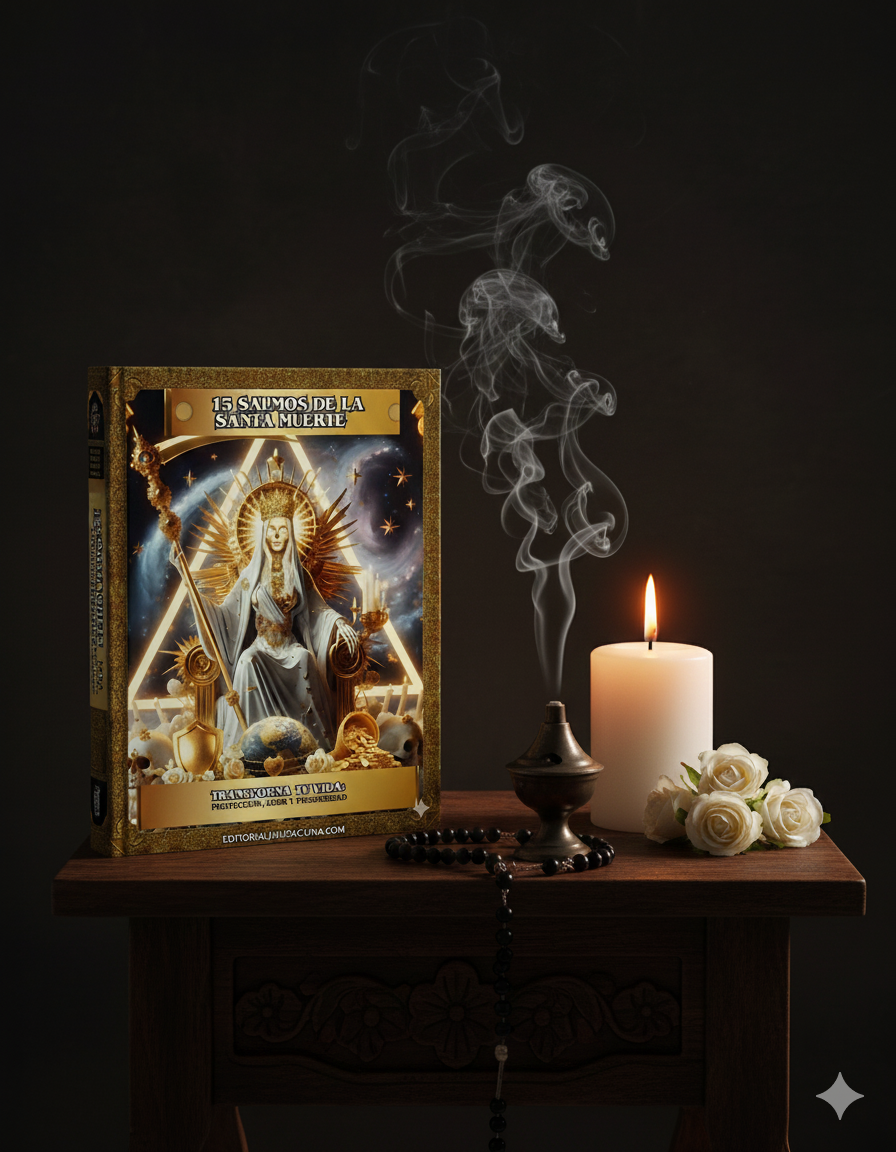 15 SALMOS DE PODER DE LA SANTA MUERTE (Audio/Video): ¡Tu Compra Ayuda a la Iglesia! - Imagen 2