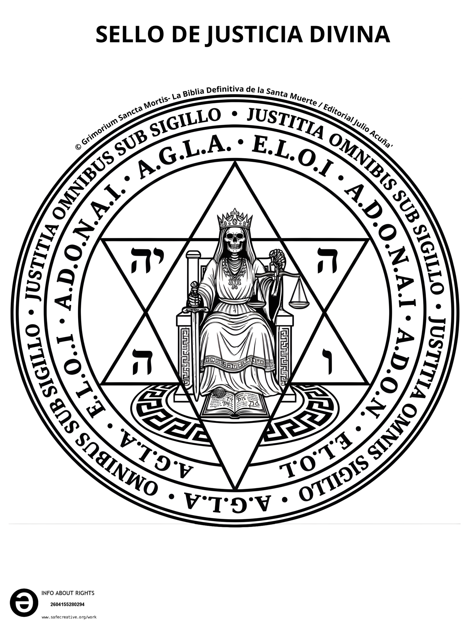 El Códice de los Ocho Sellos Sagrados (Material Operativo del Grimorium Sancta Mortis) - Imagen 3