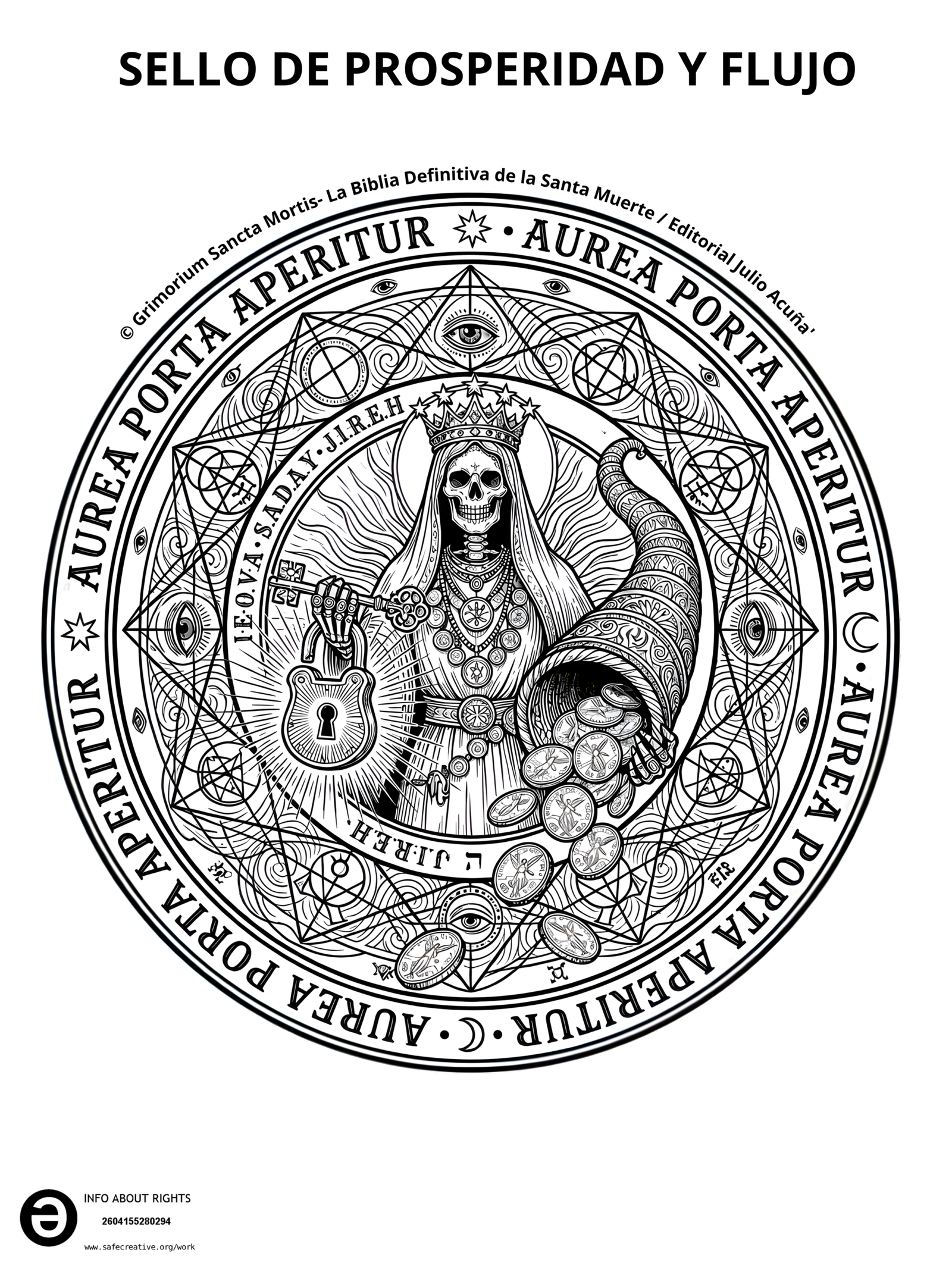 El Códice de los Ocho Sellos Sagrados (Material Operativo del Grimorium Sancta Mortis) - Imagen 4