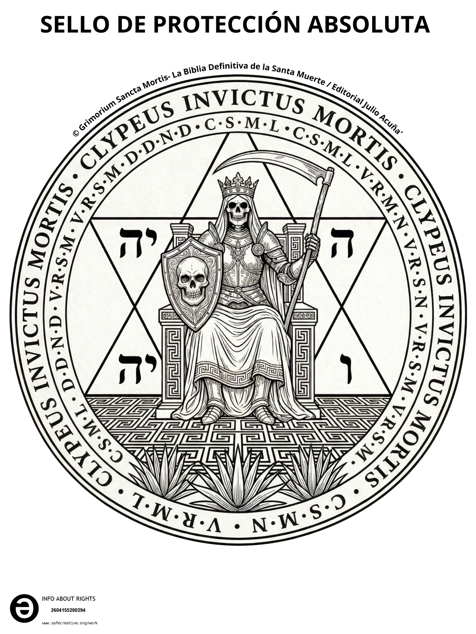 El Códice de los Ocho Sellos Sagrados (Material Operativo del Grimorium Sancta Mortis) - Imagen 5