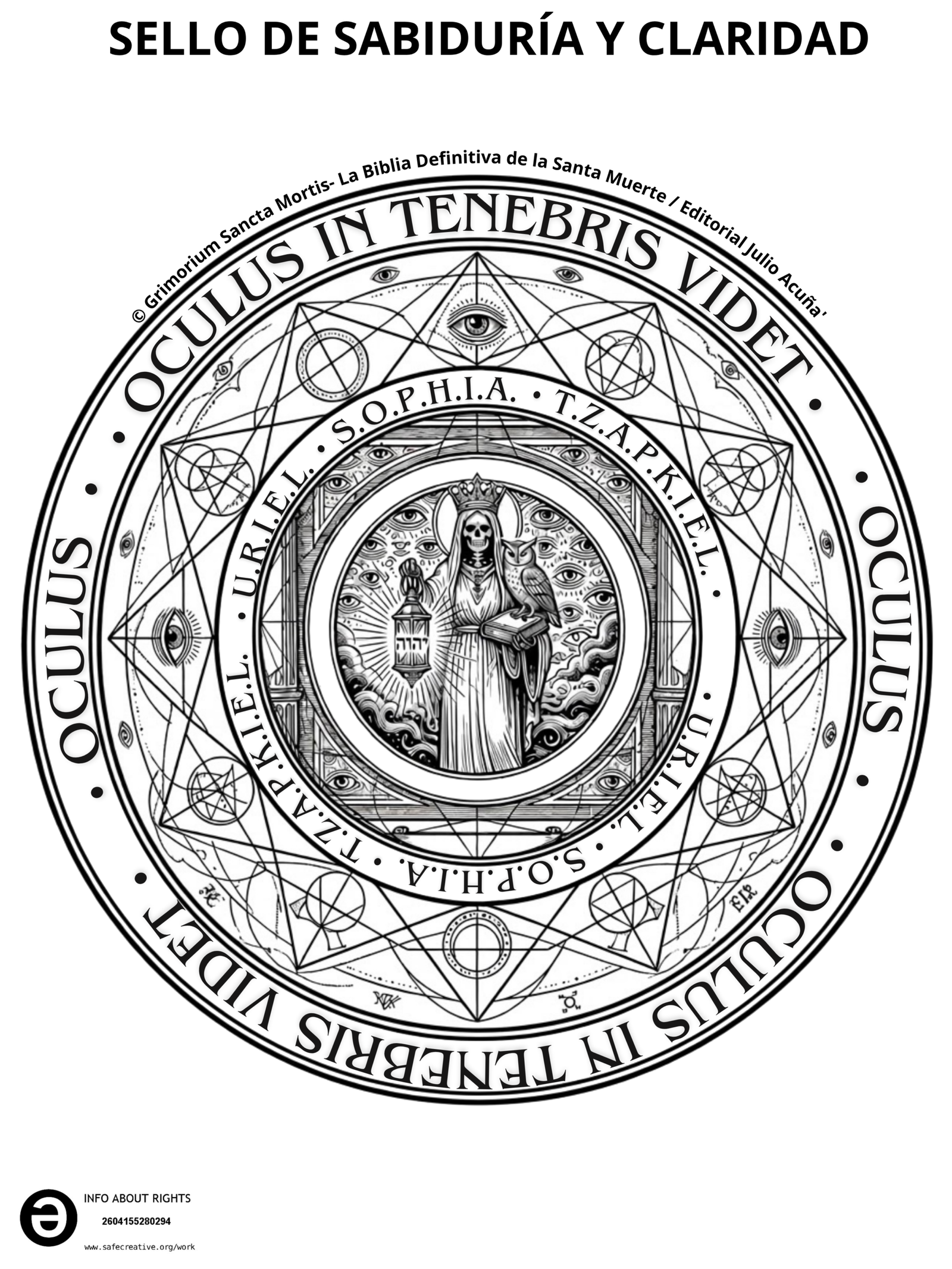 El Códice de los Ocho Sellos Sagrados (Material Operativo del Grimorium Sancta Mortis) - Imagen 6