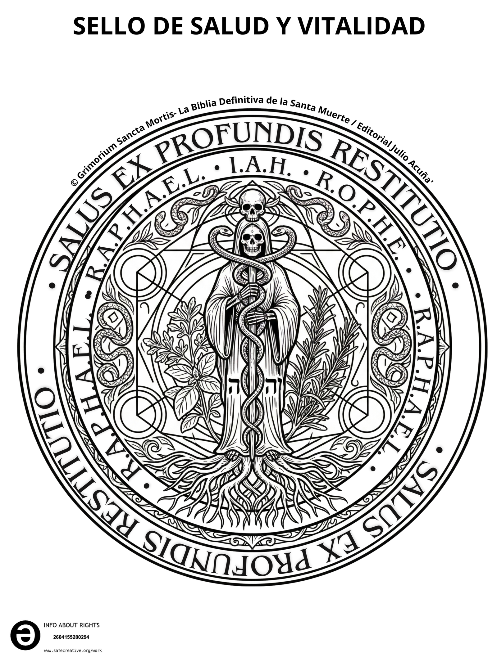 El Códice de los Ocho Sellos Sagrados (Material Operativo del Grimorium Sancta Mortis) - Imagen 7