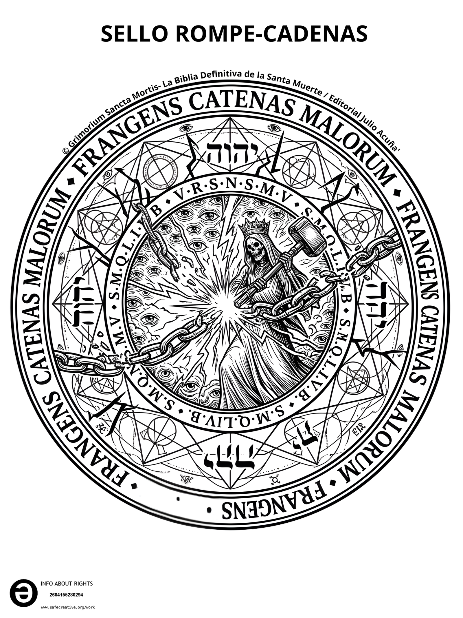 El Códice de los Ocho Sellos Sagrados (Material Operativo del Grimorium Sancta Mortis) - Imagen 8